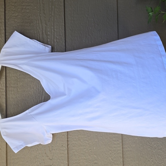 Torrid Foxy u- Bar Short Sleeve Top White 3x - Picture 9 of 12